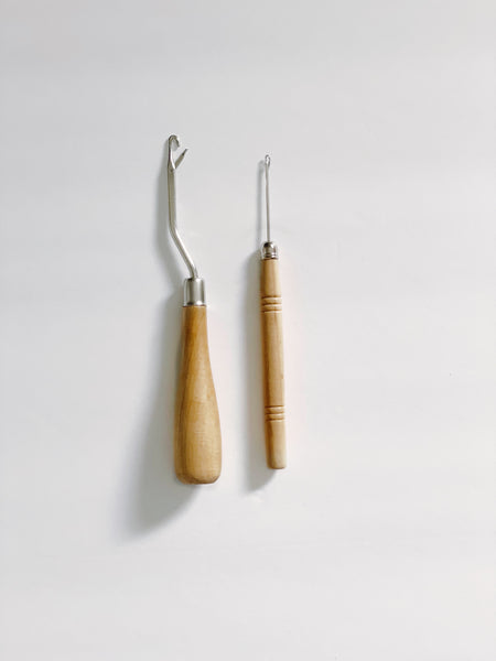 Wooden Crochet Needle Set